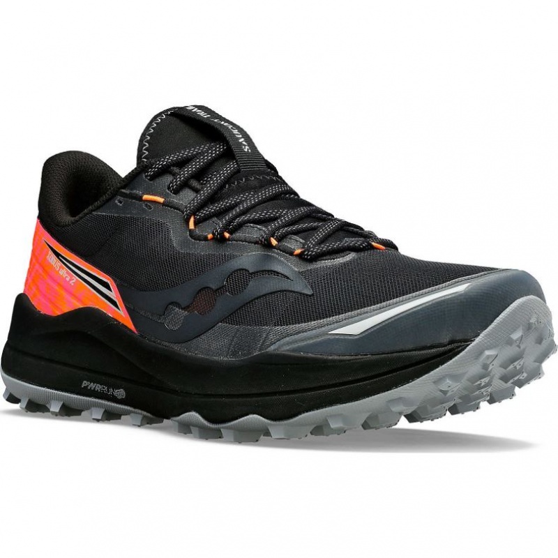 Saucony Xodus Ultra 2 Trailrunning Schuhe Herren Schwarz | SCHWEIZ HDCQJ